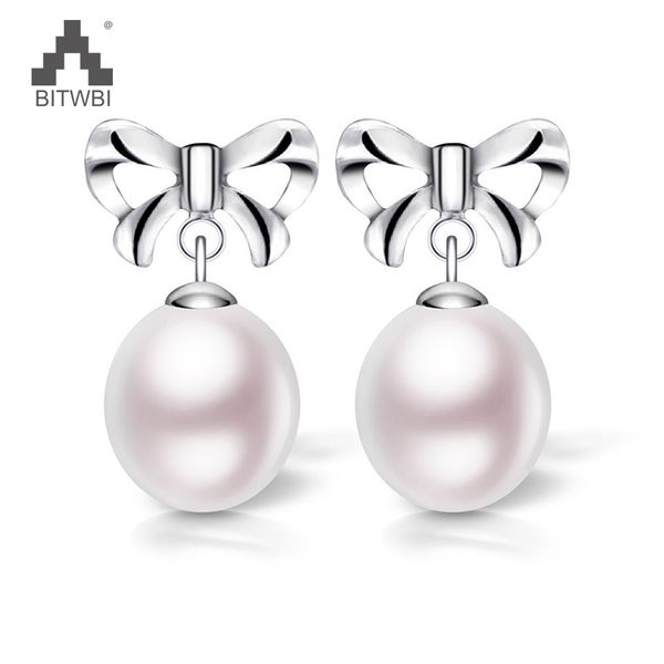 genuine 925 sterling silver natural pearl bowknot earrings for women jewelry high quality, Golden;silver
genuine 925 sterling silver natural pearl bowknot earrings for women jewelry high quality, Golden;silver