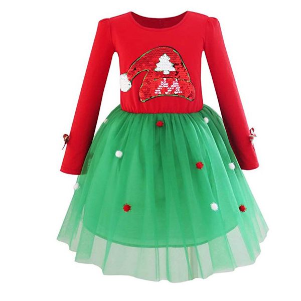 toddler kid xmas dress baby girl green red christmas hat sequins pageant princess party tutu dresses christmas dress, Red;yellow
toddler kid xmas dress baby girl green red christmas hat sequins pageant princess party tutu dresses christmas dress, Red;yellow