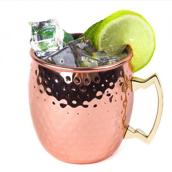 copper mug stainless steel beer cup moscow mule mug rose gold hammered copper plated drinkware 40pcs h05
copper mug stainless steel beer cup moscow mule mug rose gold hammered copper plated drinkware 40pcs h05
