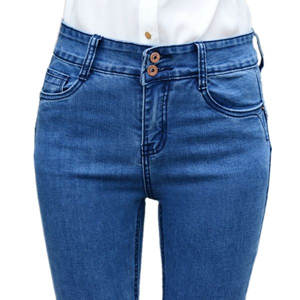 2018 vintage mom fit high waist jeans elastic femme women washed blue denim skinny jeans classic pencil pants
2018 vintage mom fit high waist jeans elastic femme women washed blue denim skinny jeans classic pencil pants