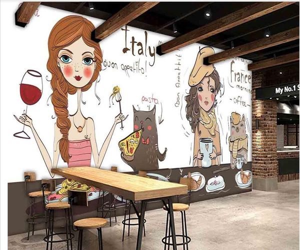 3d room wallpaper custom p non-woven mural hand drawn new cartoon girl with food catering series tooling murals wallpaper for walls 3 d
3d room wallpaper custom p non-woven mural hand drawn new cartoon girl with food catering series tooling murals wallpaper for walls 3 d