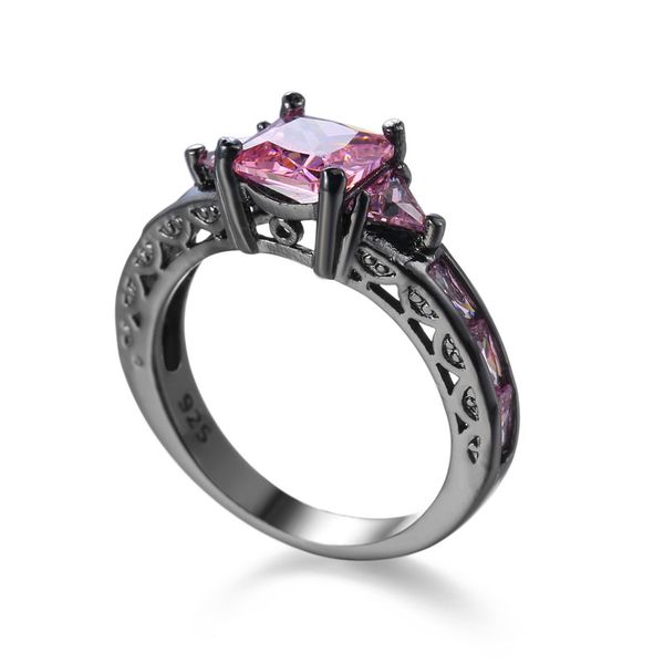 fashion pink sapphire prong setting cubic zirconia black gold plated rings size 6/7/8/9/10 women's wedding gift, Golden;silver
fashion pink sapphire prong setting cubic zirconia black gold plated rings size 6/7/8/9/10 women's wedding gift, Golden;silver