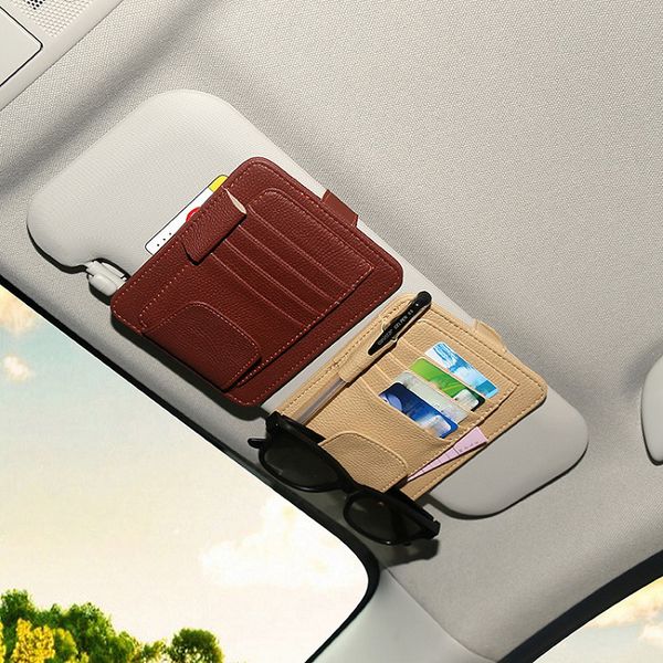 car styling inerior accessories car sun visor sunglasses ticket receipt card clip storage holder artificial leather
car styling inerior accessories car sun visor sunglasses ticket receipt card clip storage holder artificial leather