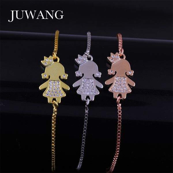 juwang cute crown girl bracelets & bangles for woman girls fashion charm bracelets adjustable chain christmas jewelry wholesale, Black
juwang cute crown girl bracelets & bangles for woman girls fashion charm bracelets adjustable chain christmas jewelry wholesale, Black