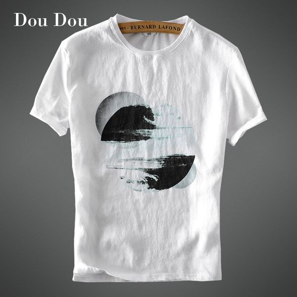 dou dou 2018 new spring summer shirt men t shirts linen fashion slim stretch vintage leisure loose moon round neck, White;black
dou dou 2018 new spring summer shirt men t shirts linen fashion slim stretch vintage leisure loose moon round neck, White;black