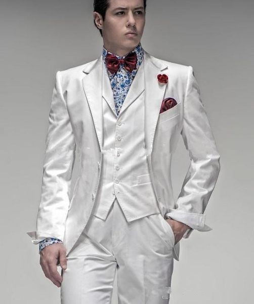 new two buttons white groom tuxedos notch lapel groomsmen man mens wedding suits prom suit (jacket+pants+vest+tie) 691, Black;gray
new two buttons white groom tuxedos notch lapel groomsmen man mens wedding suits prom suit (jacket+pants+vest+tie) 691, Black;gray