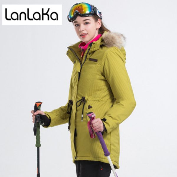 lanlaka brand new ski jacket women winter waterproof coat skiing high-quality snowboarding jackets dark-yellow ski jacket female
lanlaka brand new ski jacket women winter waterproof coat skiing high-quality snowboarding jackets dark-yellow ski jacket female