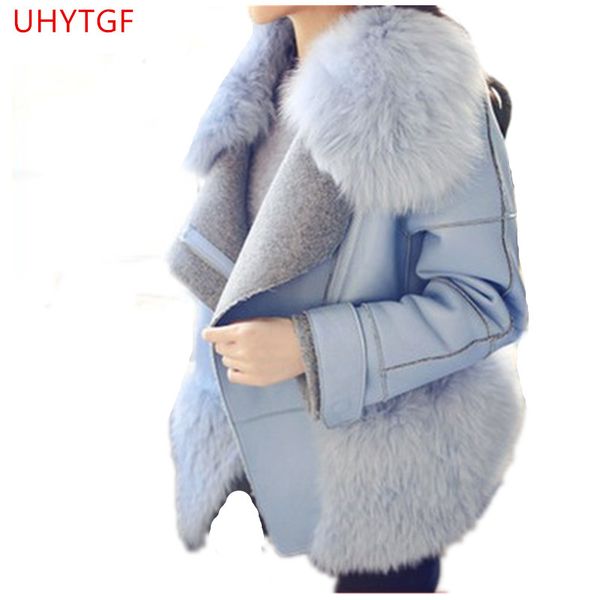fashion coat female winter woman coats 2018 korea coat of women's cashmere long sleeve fur collar high grade fabric, Black
fashion coat female winter woman coats 2018 korea coat of women's cashmere long sleeve fur collar high grade fabric, Black