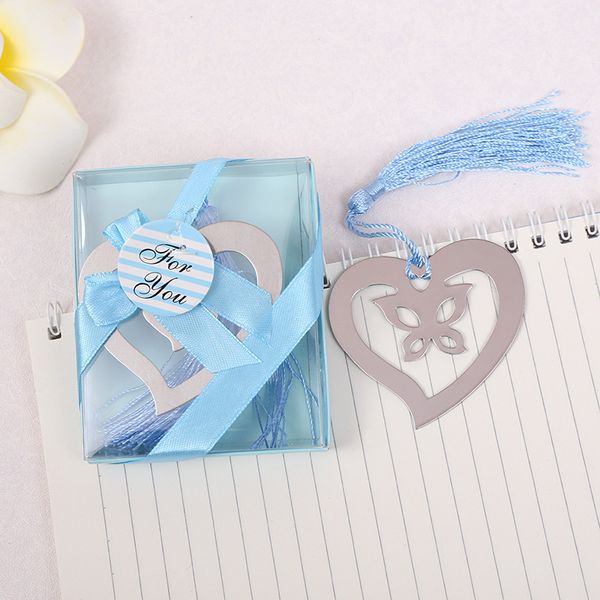 hollow metal butterfly heart bookmark with blue tassel baby shower and wedding favors gifts
hollow metal butterfly heart bookmark with blue tassel baby shower and wedding favors gifts