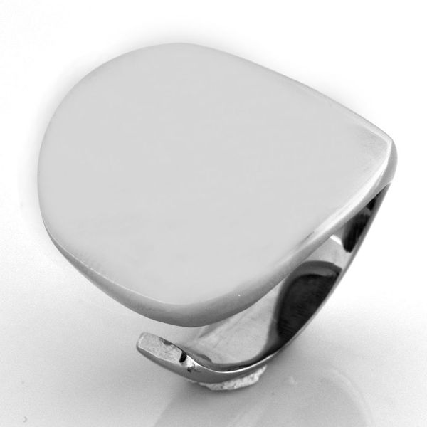fanssteel stainless steel jewelry vintage plain ring irregular convex signet ring gift for brothers sisters fsr06w71, Silver
fanssteel stainless steel jewelry vintage plain ring irregular convex signet ring gift for brothers sisters fsr06w71, Silver