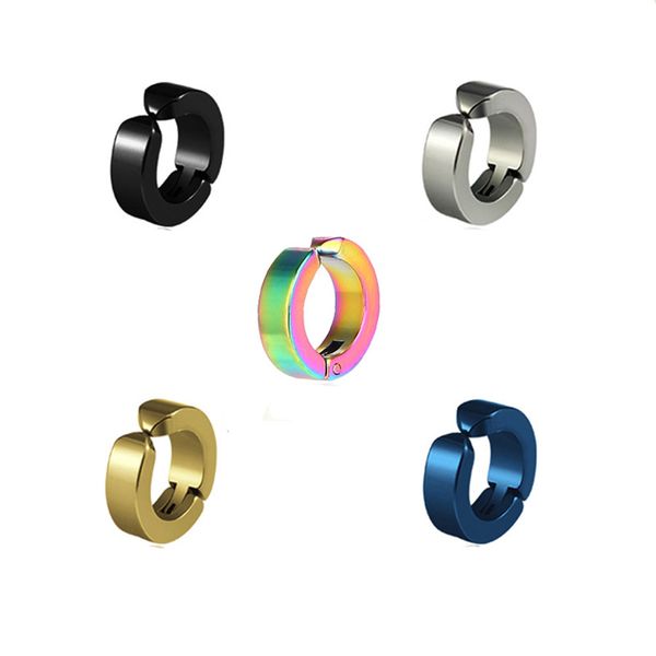 1 pcs ear clip non piercing earrings fake earrings for men circle round earring fashion jewelry punk rock style dropshipping, Silver
1 pcs ear clip non piercing earrings fake earrings for men circle round earring fashion jewelry punk rock style dropshipping, Silver