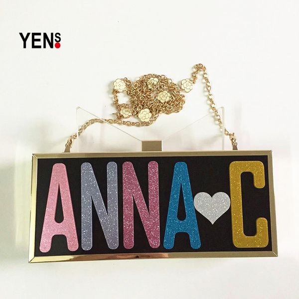 yens bespoke acrylic name bag unique custom leer bow clutch women elegant evening party bag customized wedding bridesmaid
yens bespoke acrylic name bag unique custom leer bow clutch women elegant evening party bag customized wedding bridesmaid