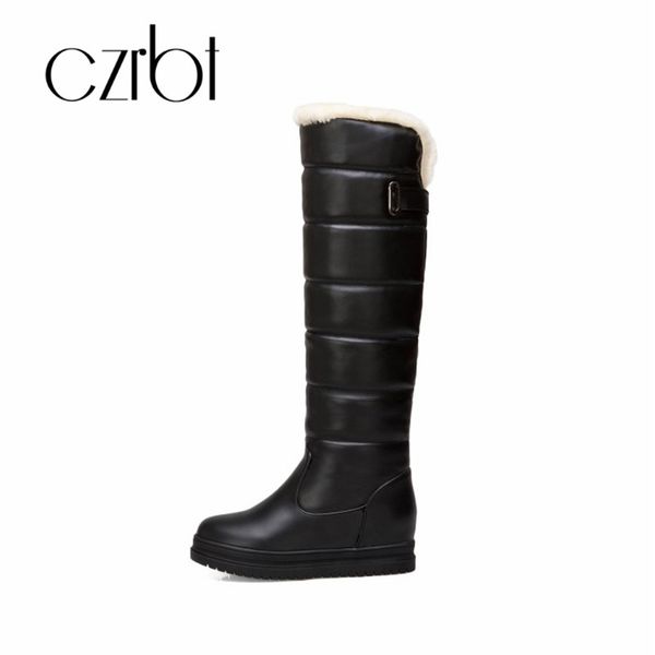 cxrbt 2018 autunm winter women knee high boots chunky low heels snow keep warm shoes woman non-slip fashion casual snow boots, Black
cxrbt 2018 autunm winter women knee high boots chunky low heels snow keep warm shoes woman non-slip fashion casual snow boots, Black