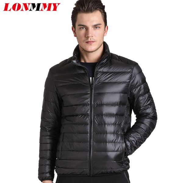 lonmmy winter jacket men coat lightweight slim fit casual parka men down duck mens parka jacket solid color black orange gray
lonmmy winter jacket men coat lightweight slim fit casual parka men down duck mens parka jacket solid color black orange gray