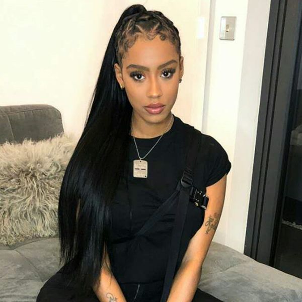 new silky straight high ponytail clip in indian remy human hair extensions 120g 140g 160g 20 inches #1 jet black wrap around ponytail
new silky straight high ponytail clip in indian remy human hair extensions 120g 140g 160g 20 inches #1 jet black wrap around ponytail