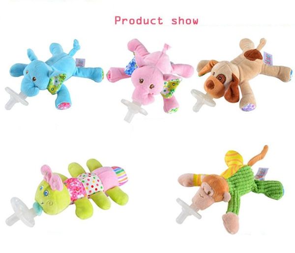 newborn baby pacifiers with plush animal toys lovely cartoon toddle nipples infant food grade silicone pacifiers
newborn baby pacifiers with plush animal toys lovely cartoon toddle nipples infant food grade silicone pacifiers