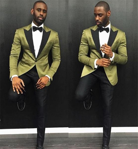 2018 new two piece mens wedding suits black peaked lapel one button custom made groomsmen tuxedos men prom party suit(jacket+pants+tie, Black;gray
2018 new two piece mens wedding suits black peaked lapel one button custom made groomsmen tuxedos men prom party suit(jacket+pants+tie, Black;gray