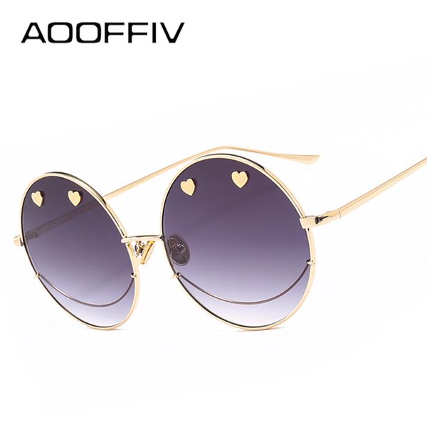 aooffiv fashion round sunglasses women smile design creative sun glasses alloy frame brand design uv400 shades, White;black
aooffiv fashion round sunglasses women smile design creative sun glasses alloy frame brand design uv400 shades, White;black
