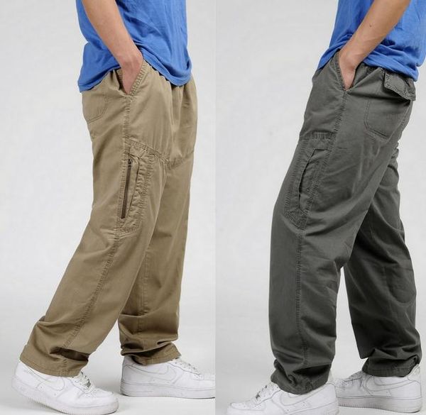 86 new spring summer plus size men cargo pants cotton loose trousers men's pants 3xl 4xl 5xl 6xl, Black
86 new spring summer plus size men cargo pants cotton loose trousers men's pants 3xl 4xl 5xl 6xl, Black
