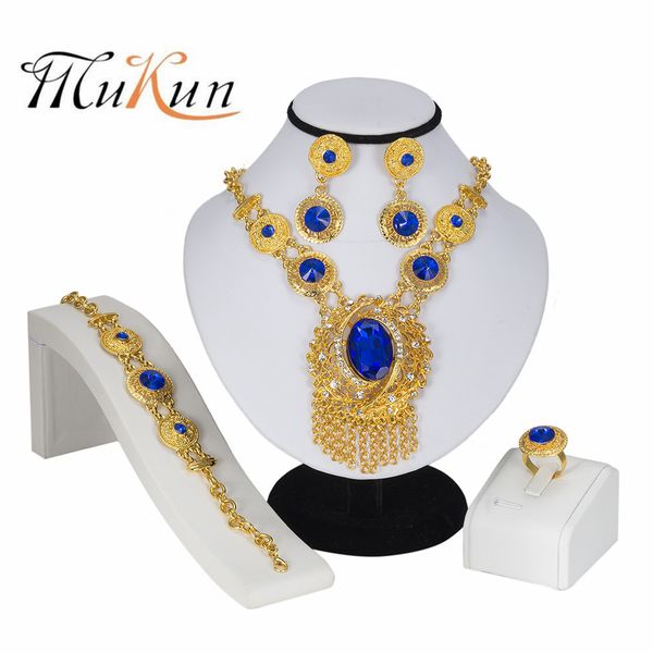 mukun exquisite nigerian costume jewelry set gold color bridal jewelry sets for women geometric african beads set, Silver
mukun exquisite nigerian costume jewelry set gold color bridal jewelry sets for women geometric african beads set, Silver