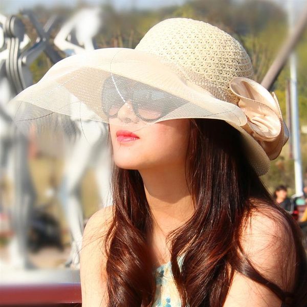 fashion hat vbiger women sun hat floppy wide brim hat breathable summer beach sunproof gauze cap, Blue;gray
fashion hat vbiger women sun hat floppy wide brim hat breathable summer beach sunproof gauze cap, Blue;gray