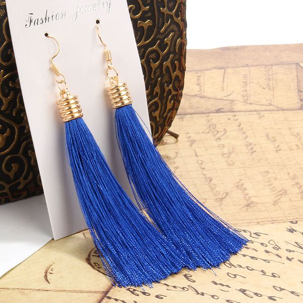 bohemian trendy long tassel earrings women fashion jewelry twist geometric dangle drop earrings for gift 2018 welback, Silver
bohemian trendy long tassel earrings women fashion jewelry twist geometric dangle drop earrings for gift 2018 welback, Silver