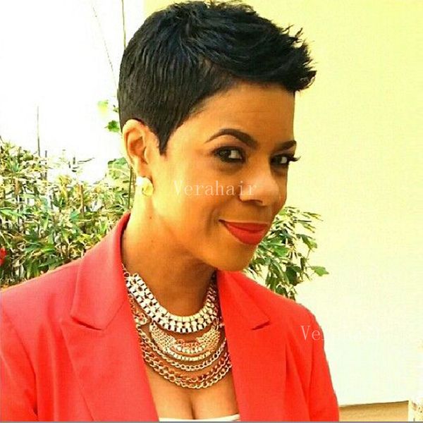 human hair malaysian short none lace wig pixie cut unprocessed grade full machine made wigs for black women, Black;brown
human hair malaysian short none lace wig pixie cut unprocessed grade full machine made wigs for black women, Black;brown