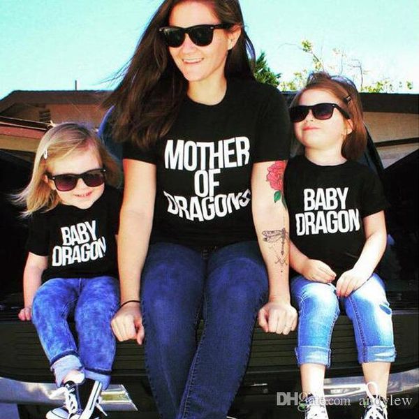 mother of dragons t shirt cotton short sleeved family matching outfits mom and daughter black white tees baby dragon shirt
mother of dragons t shirt cotton short sleeved family matching outfits mom and daughter black white tees baby dragon shirt