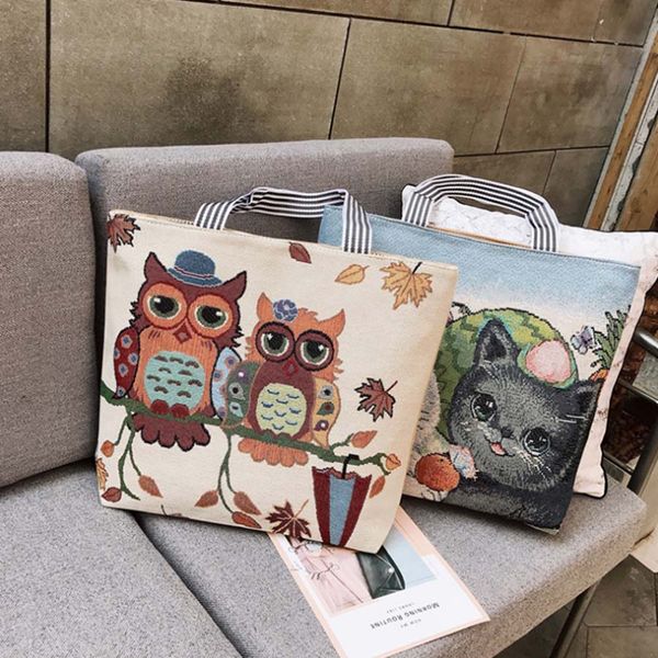 new high capacity canvas cartoon casual supermarket shopping handbag shoulder bag for lady women
new high capacity canvas cartoon casual supermarket shopping handbag shoulder bag for lady women