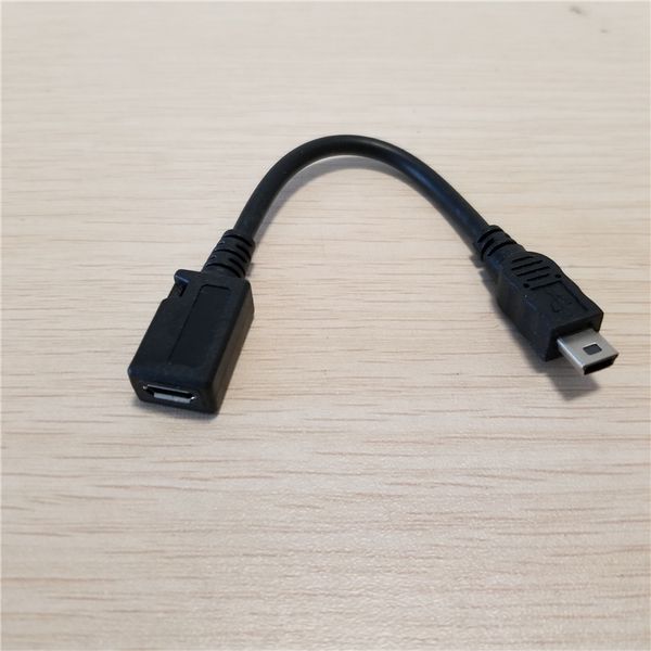 10pcs/lot mini usb type b to micro usb type b adapter female to male data transfer extension cable black 20cm for mobile phone
10pcs/lot mini usb type b to micro usb type b adapter female to male data transfer extension cable black 20cm for mobile phone
