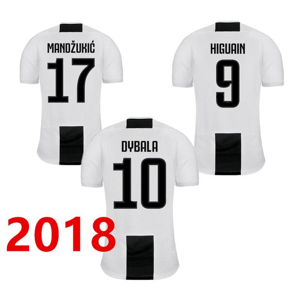 2018 Champion jersey DYBALA HIGUAIN POGBA 18/19 soccer jersey home away CUADRADO KHEDIRA MARCHISIO MANDZUKIC CHIELLINI BUFFON shirt
2018 Champion jersey DYBALA HIGUAIN POGBA 18/19 soccer jersey home away CUADRADO KHEDIRA MARCHISIO MANDZUKIC CHIELLINI BUFFON shirt