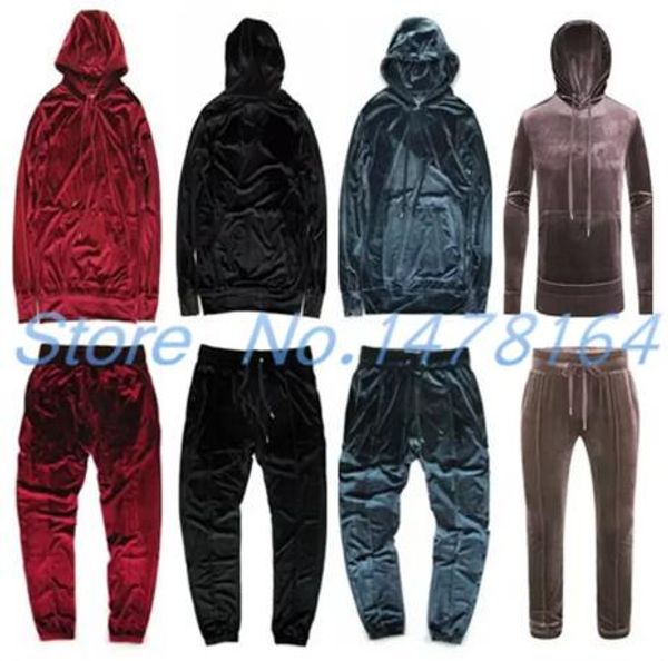 fashion men women hip hop velour velvet pullover tracksuit kanye hoodie pants joggers streetstyle sweatshirt casual ing, Black
fashion men women hip hop velour velvet pullover tracksuit kanye hoodie pants joggers streetstyle sweatshirt casual ing, Black