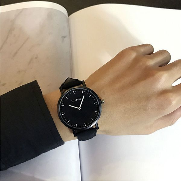 ulzzang simple black quartz watches big dial men business watch fashion leather male sport wristwatch boy student clock relogio, Slivery;brown
ulzzang simple black quartz watches big dial men business watch fashion leather male sport wristwatch boy student clock relogio, Slivery;brown