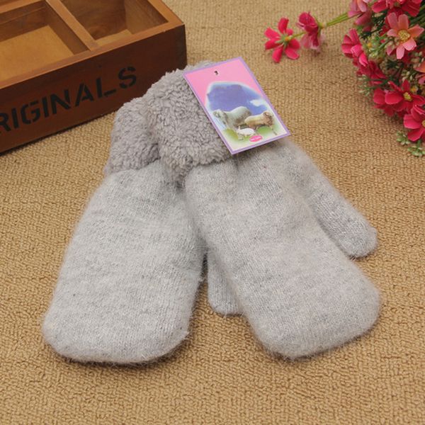 solid cute gloves womens fingerless mittens female winter thick knitted cashmere double layer plush wool warm gloves black red, Blue;gray
solid cute gloves womens fingerless mittens female winter thick knitted cashmere double layer plush wool warm gloves black red, Blue;gray