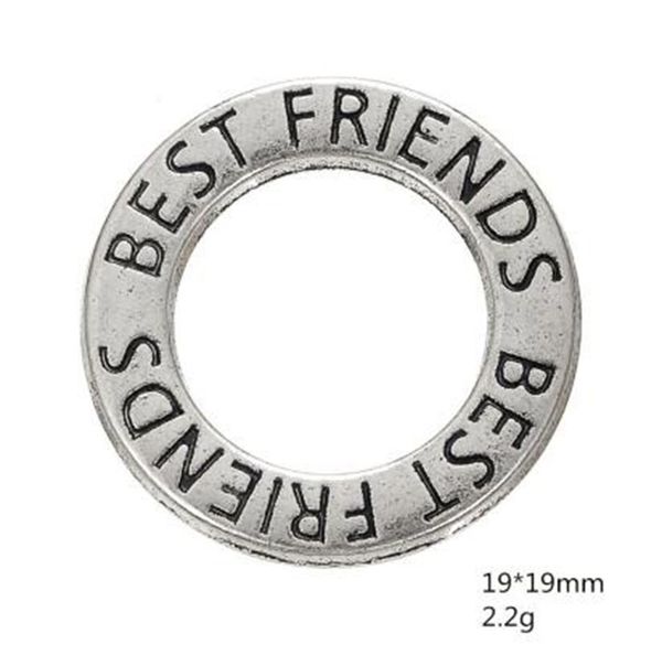 hand-made friends circle charms jewelry for bracelets other customized jewelry, Bronze;silver
hand-made friends circle charms jewelry for bracelets other customized jewelry, Bronze;silver