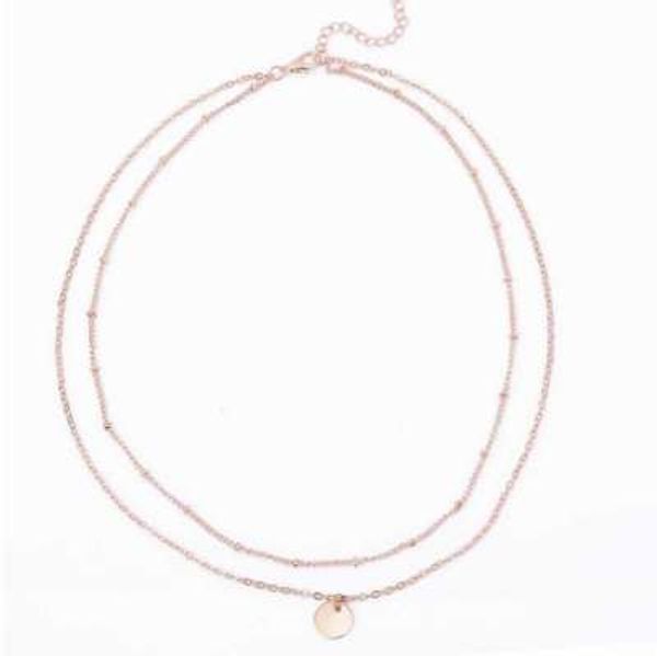 famshin summer stylish simplicity copper beads chain metal sequins multilayer necklace women necklace, Silver
famshin summer stylish simplicity copper beads chain metal sequins multilayer necklace women necklace, Silver