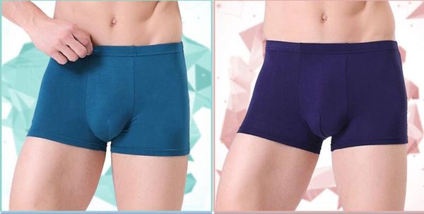 Image of 4pcs/lot high quality 11 colors sexy cotton men boxers breathable mens underwear