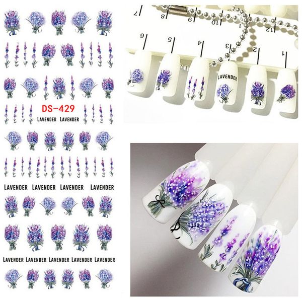 ishowtienda 2018 new lavender design nail art foil stickers transfer decal tips manicure, Black
ishowtienda 2018 new lavender design nail art foil stickers transfer decal tips manicure, Black