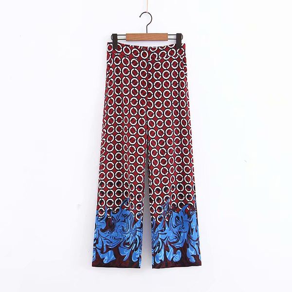 vintage geometric print wide leg pants for women zipper high waist trousers female loose streetwear boho chic pantalones, Black;white
vintage geometric print wide leg pants for women zipper high waist trousers female loose streetwear boho chic pantalones, Black;white