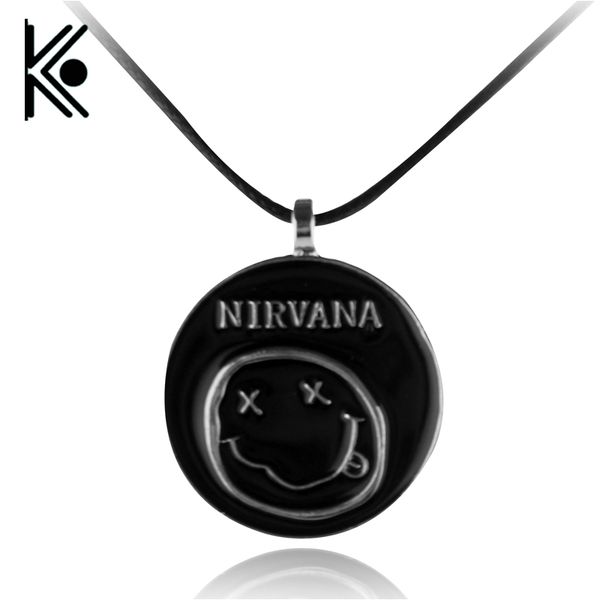 whole sale1pcs/lot black pendants retro nirvana necklace for women/men girls boys, Silver
whole sale1pcs/lot black pendants retro nirvana necklace for women/men girls boys, Silver