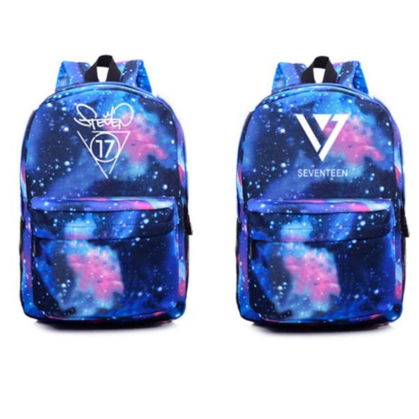 youpop seventeen 17 canvas bag starry pattern jewelry admission package backpack cosmetic bags sjb406, Black;white
youpop seventeen 17 canvas bag starry pattern jewelry admission package backpack cosmetic bags sjb406, Black;white
