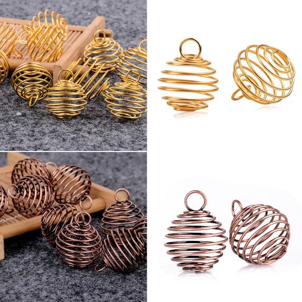 10pcs shellhard spiral bead cages diy pendant charming gold color necklaces & pendants jewellery findings 25mm, Black
10pcs shellhard spiral bead cages diy pendant charming gold color necklaces & pendants jewellery findings 25mm, Black