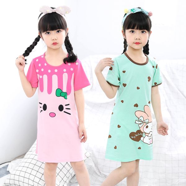 retail children girl clothing summer dresses girls baby pajamas cute princess nightgown kids home cltohing girl sleepwear3-14y, Blue;red
retail children girl clothing summer dresses girls baby pajamas cute princess nightgown kids home cltohing girl sleepwear3-14y, Blue;red