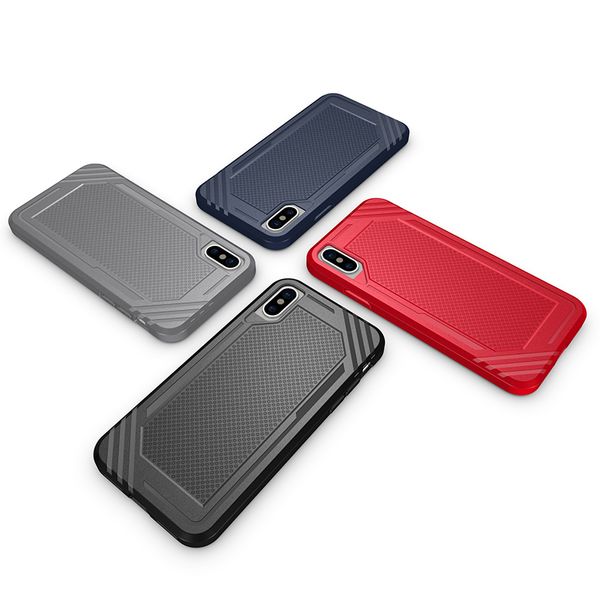 

Прочный броня Case для iPhone X XS 8 7 6 6 S Samsung Galaxy S9 Plus A8 Plus TPU Противоударный телефон облож