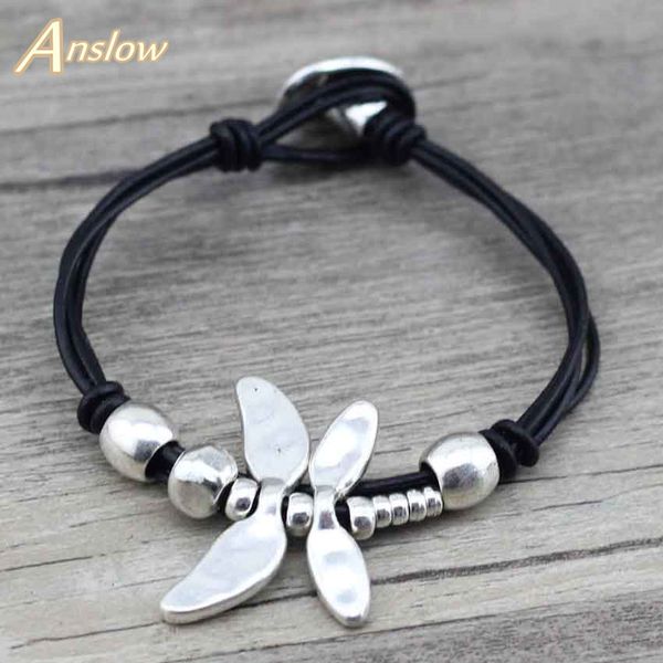 anslow best selling new hot sale fashion jewelry mens couple drongfly wristband leather bracelet bracelets bangles low0448lb, Golden;silver
anslow best selling new hot sale fashion jewelry mens couple drongfly wristband leather bracelet bracelets bangles low0448lb, Golden;silver