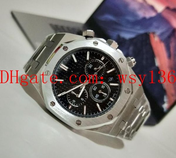 good quality luxury offshore chronograph quartz movement wrist watches black dial 26320st.oo.1220st.01 stainless steel bracelet mens watch, Slivery;brown
good quality luxury offshore chronograph quartz movement wrist watches black dial 26320st.oo.1220st.01 stainless steel bracelet mens watch, Slivery;brown