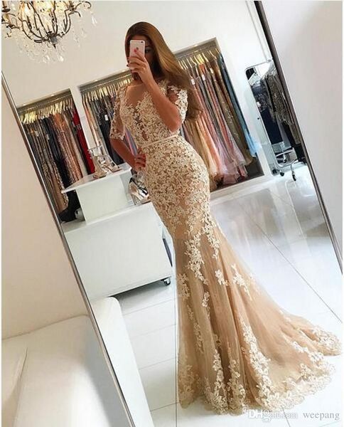 khaki half sleeve mermaid lace pageant evening dresses women's bridal gown special occasion prom bridesmaid party, Black;red
khaki half sleeve mermaid lace pageant evening dresses women's bridal gown special occasion prom bridesmaid party, Black;red