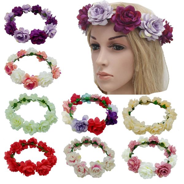 bohemia wedding bride's flower crown children's head ornaments wreaths handwork artificial flowers hair hoop t3i0318
bohemia wedding bride's flower crown children's head ornaments wreaths handwork artificial flowers hair hoop t3i0318