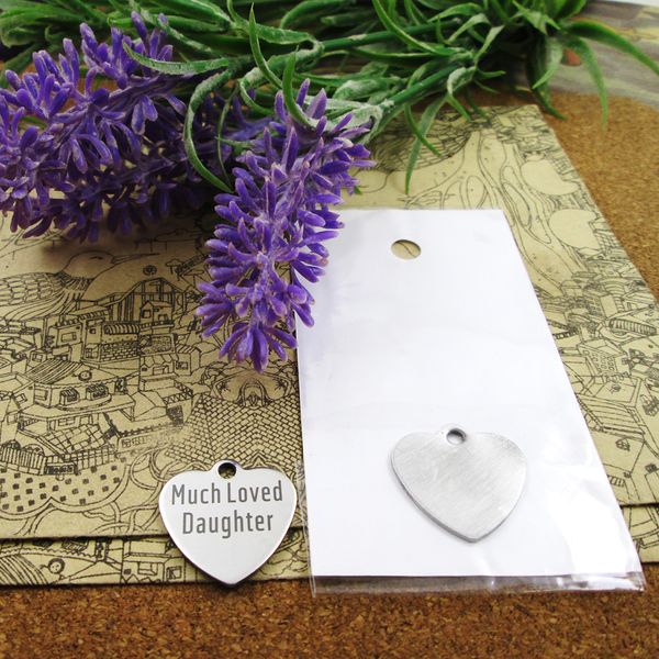 40pcs--"much loved daughter"stainless steel charms more style for choosing diy charms pendants for necklace, Bronze;silver
40pcs--"much loved daughter"stainless steel charms more style for choosing diy charms pendants for necklace, Bronze;silver