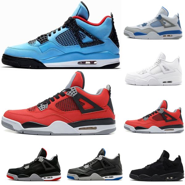 Hot sale 4 4s White Cement Toro Bravo green Pure Money mens Basketball Shoes Bred Royalty Game Royal Sports Sneakers With Shoes size US 8-13
Hot sale 4 4s White Cement Toro Bravo green Pure Money mens Basketball Shoes Bred Royalty Game Royal Sports Sneakers With Shoes size US 8-13